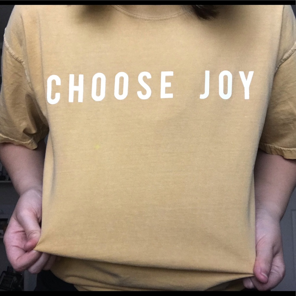 yellow comfort colors t shirt